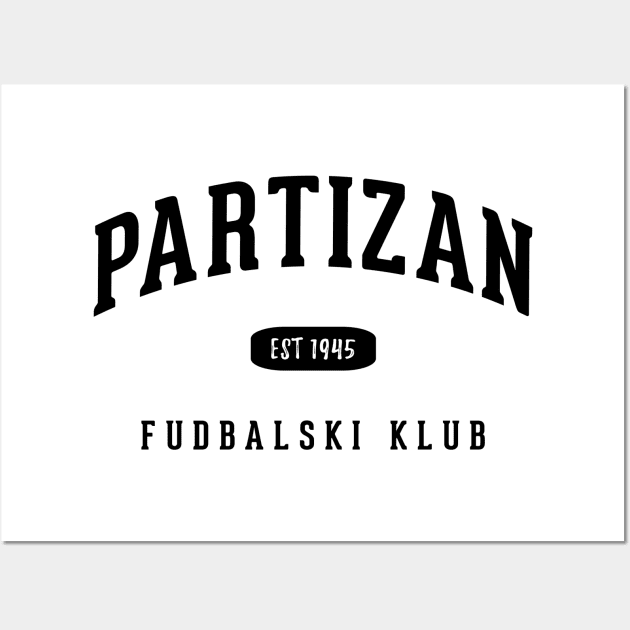 FK Partizan Wall Art by CulturedVisuals